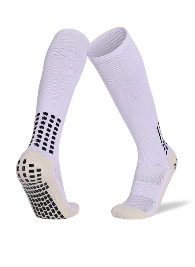 Grip Socks,Long Tube Tight Fitting Grip Socks Football Socks Wear-Resistant Football Non-Slip Football Men for Training - Image 1